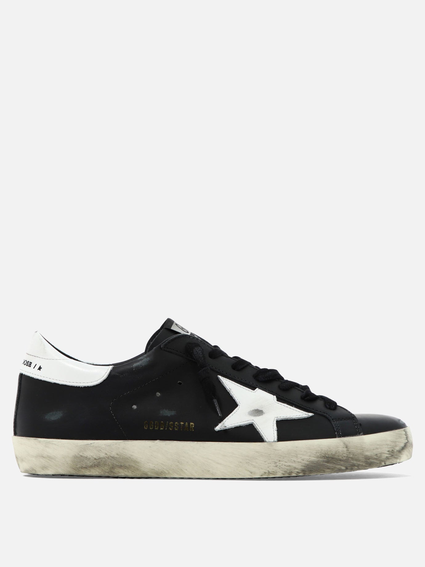 Low top sneakers 100% leather - 100% rubber  Black - Golden Goose Men | PDP | VIETTI Online Store | Zoom-Modal
