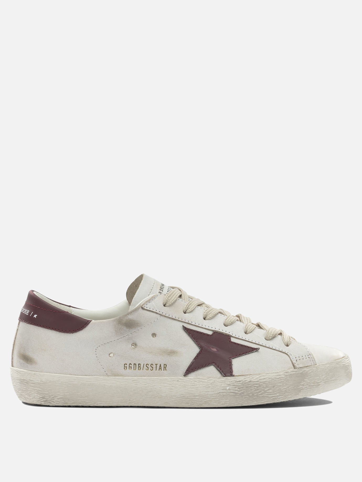 Low top sneakers 52% goat leather 48% cow leather - 100% rubber  White - Golden Goose Men | PDP | VIETTI Online Store | thumbnail