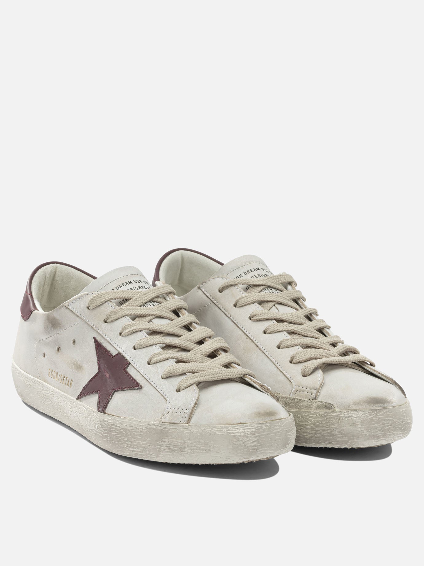 Low top sneakers 52% goat leather 48% cow leather - 100% rubber  White - Golden Goose Men | PDP | VIETTI Online Store | thumbnail_2