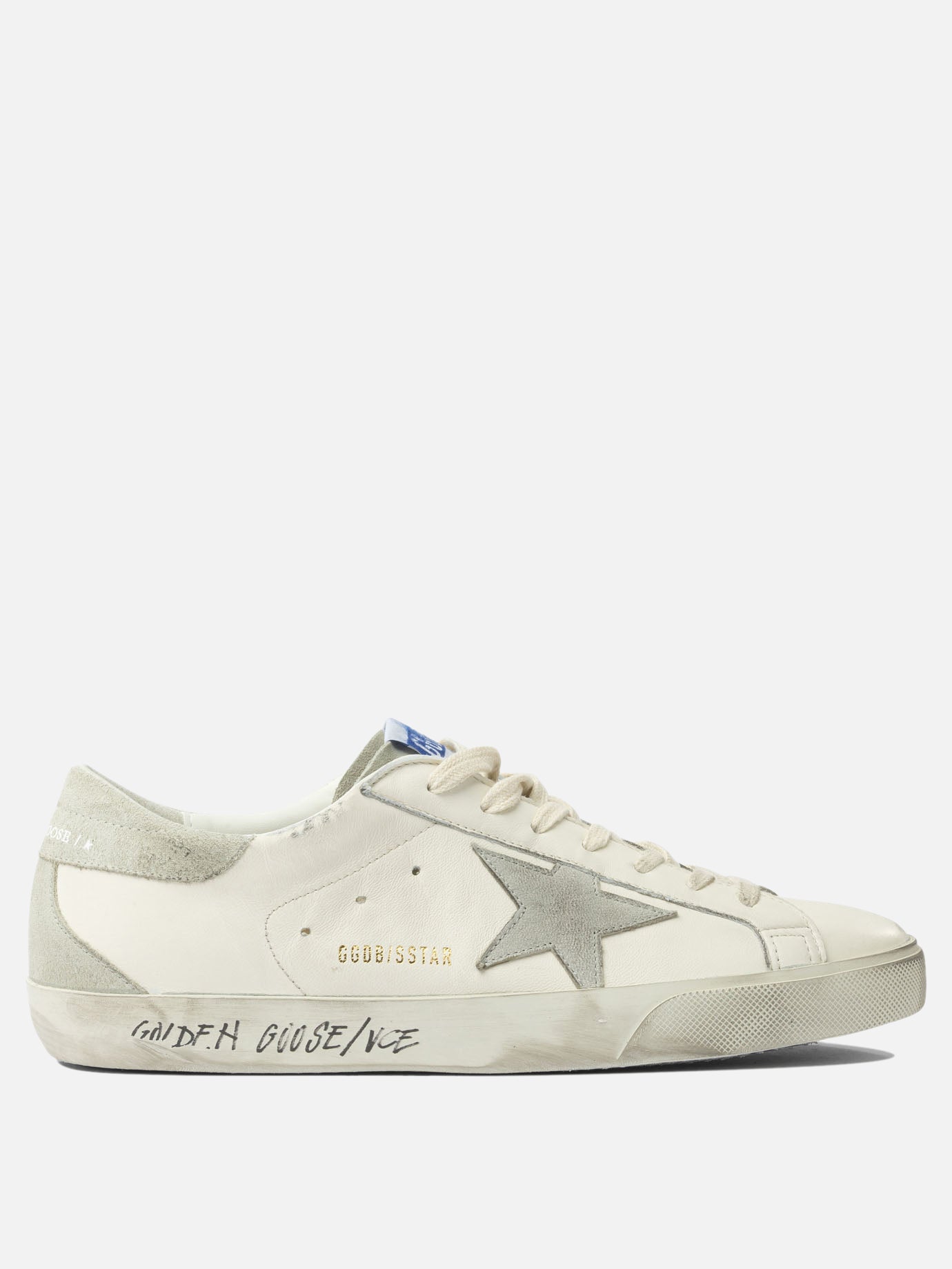 Low top sneakers 69% ovine leather 31% cow leather - 100% rubber  White - Golden Goose Men | PDP | VIETTI Online Store | Zoom-Modal
