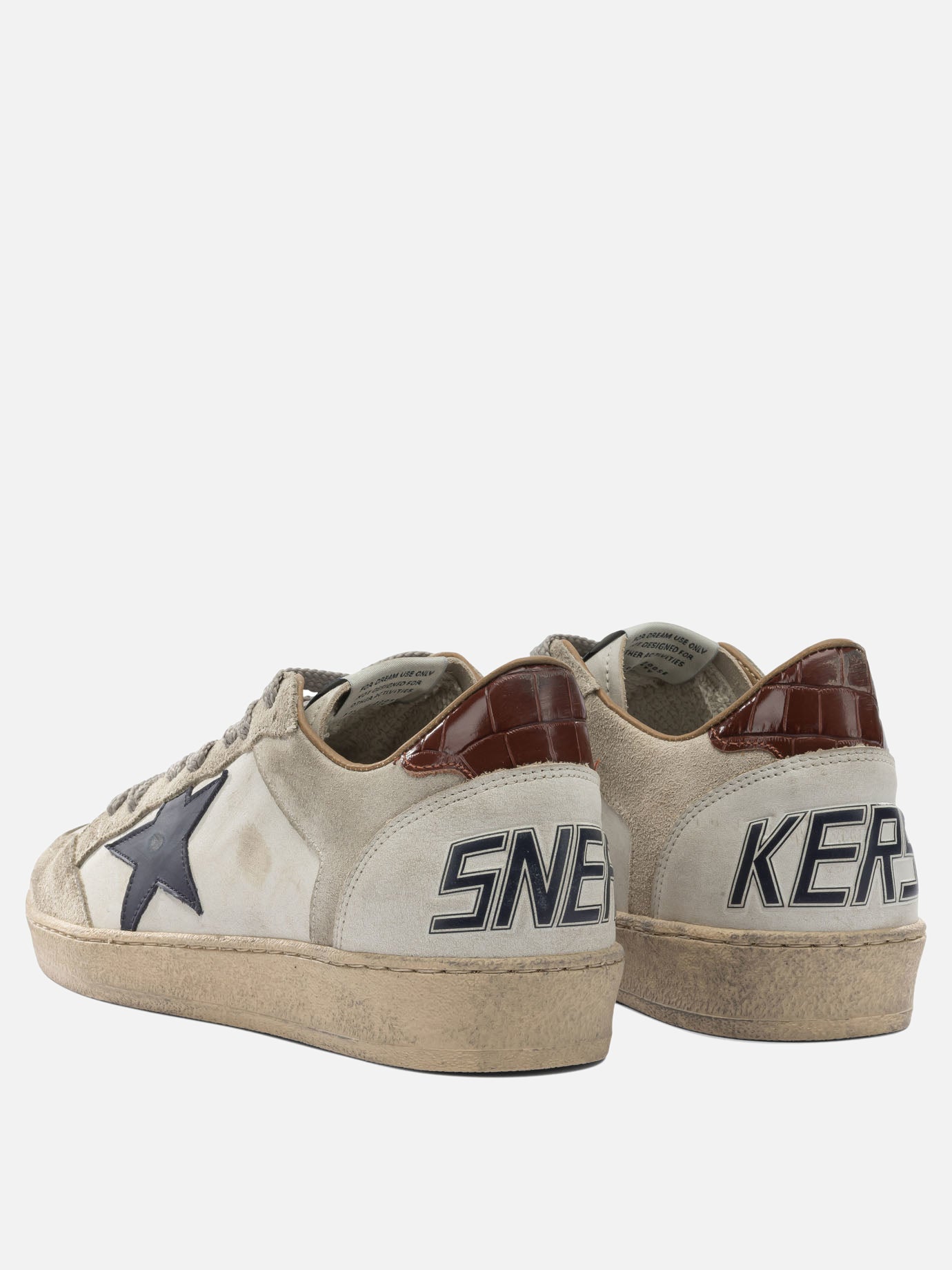 Low top sneakers 72% ovine leather 28% cow leather - 100% rubber  White - Golden Goose Men | PDP | VIETTI Online Store | Zoom-Modal_4
