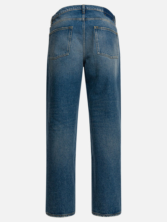 Wide-leg jeans Solid colour  Blue - Golden Goose Men | PDP | VIETTI Online Store | 2
