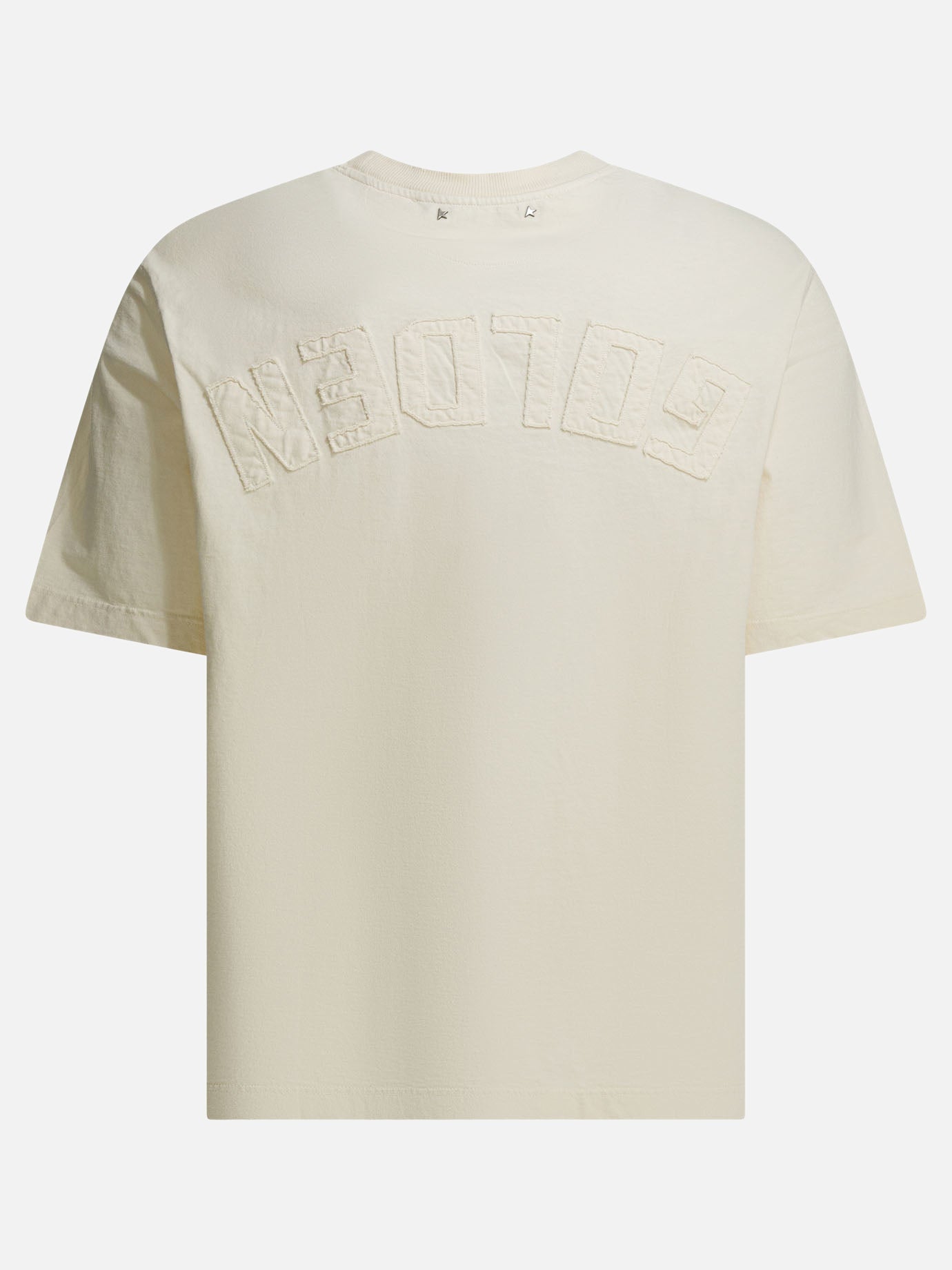 Crewneck t-shirts Logo  White - Golden Goose Men | PDP | VIETTI Online Store | Zoom-Modal_2
