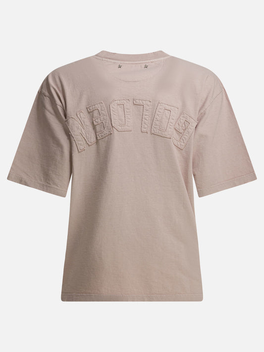 Crewneck t-shirts Logo  Grey - Golden Goose Women | PLP | VIETTI Online Store | 2
