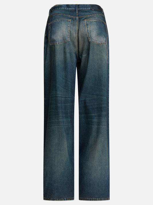 Straight-leg jeans Solid colour  Blue - Golden Goose Women | PLP | VIETTI Online Store | 2
