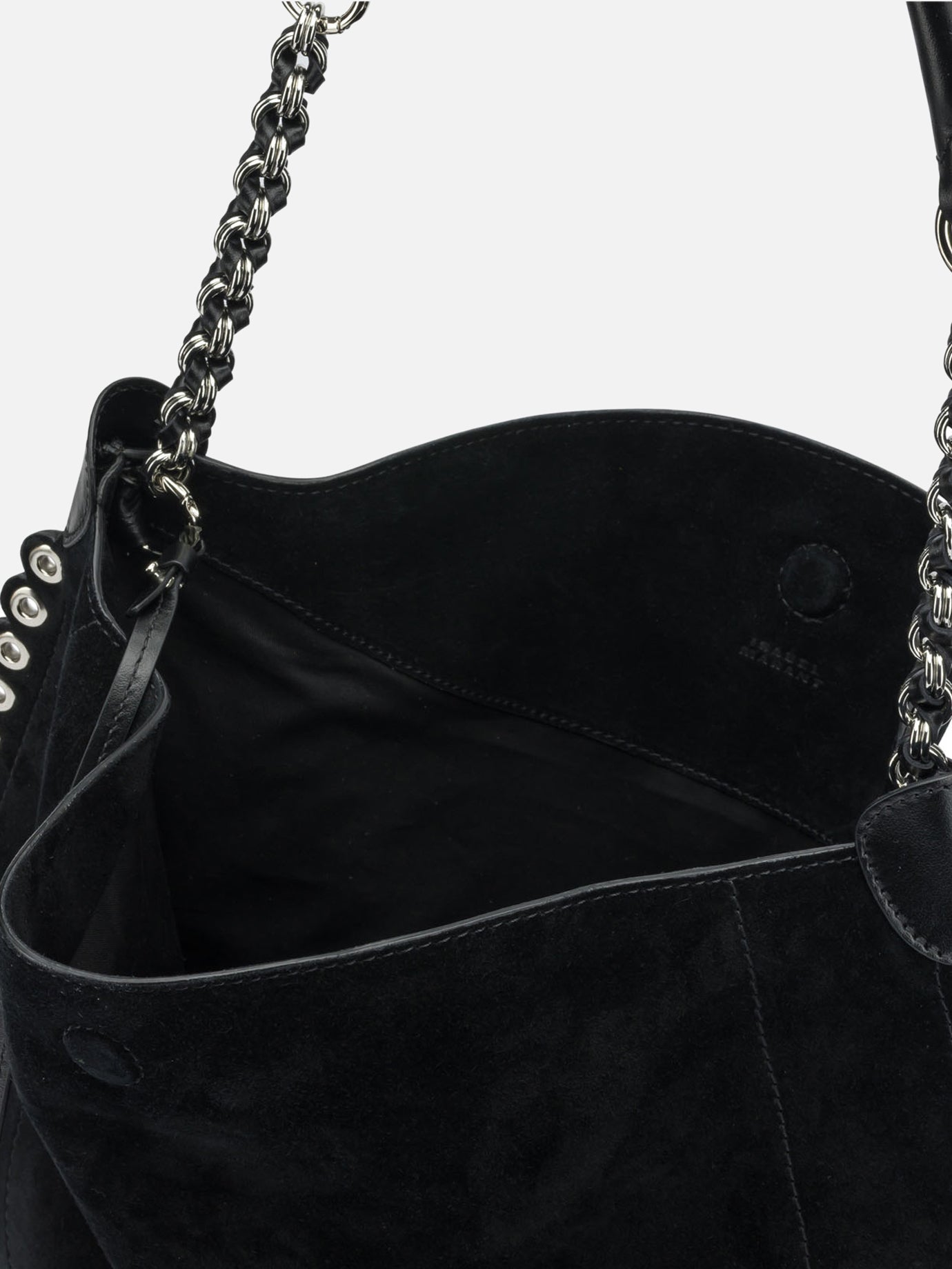 Medium bags 100% calf velvet leather  Black - Isabel Marant Women | PDP | VIETTI Online Store | Zoom-Modal_5
