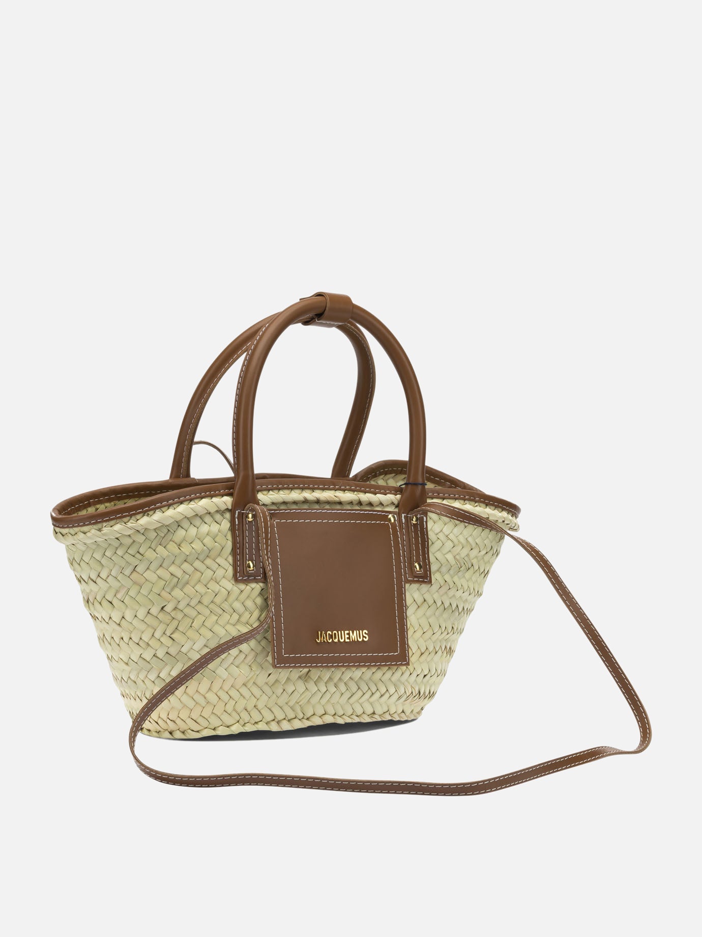 Medium bags 100% palm leaves - 100% leather  Beige - Jacquemus Women | PDP | VIETTI Online Store | Zoom-Modal_2

