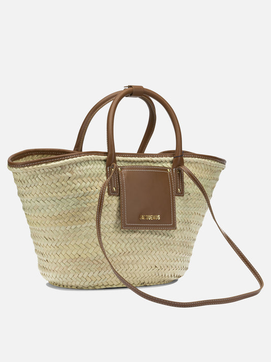 Large bags 100% palm leaves - 100% leather  Beige - Jacquemus Women | PDP | VIETTI Online Store | 2

