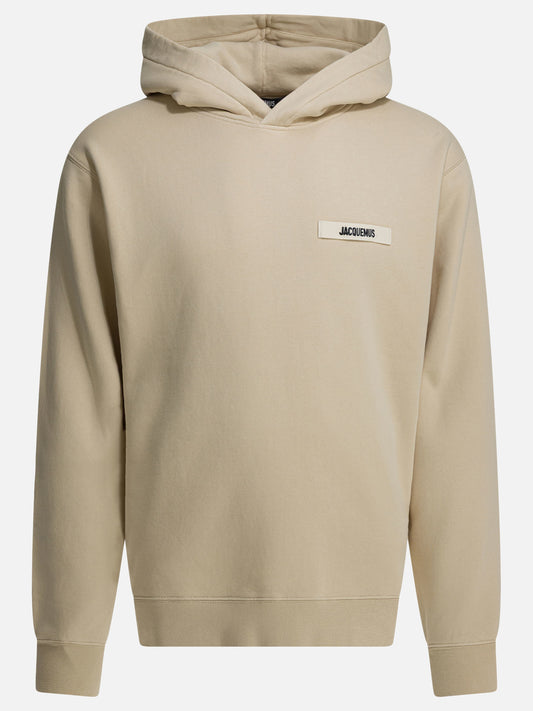 Hoodies Logo  Beige - Jacquemus Men | PLP | VIETTI Online Store 

