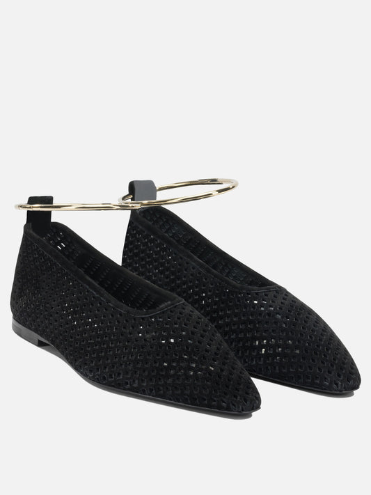 Classic ballet flats 100% goat leather - 100% calf leather  Black - Jil Sander Women | VIETTI Online Store | 2
