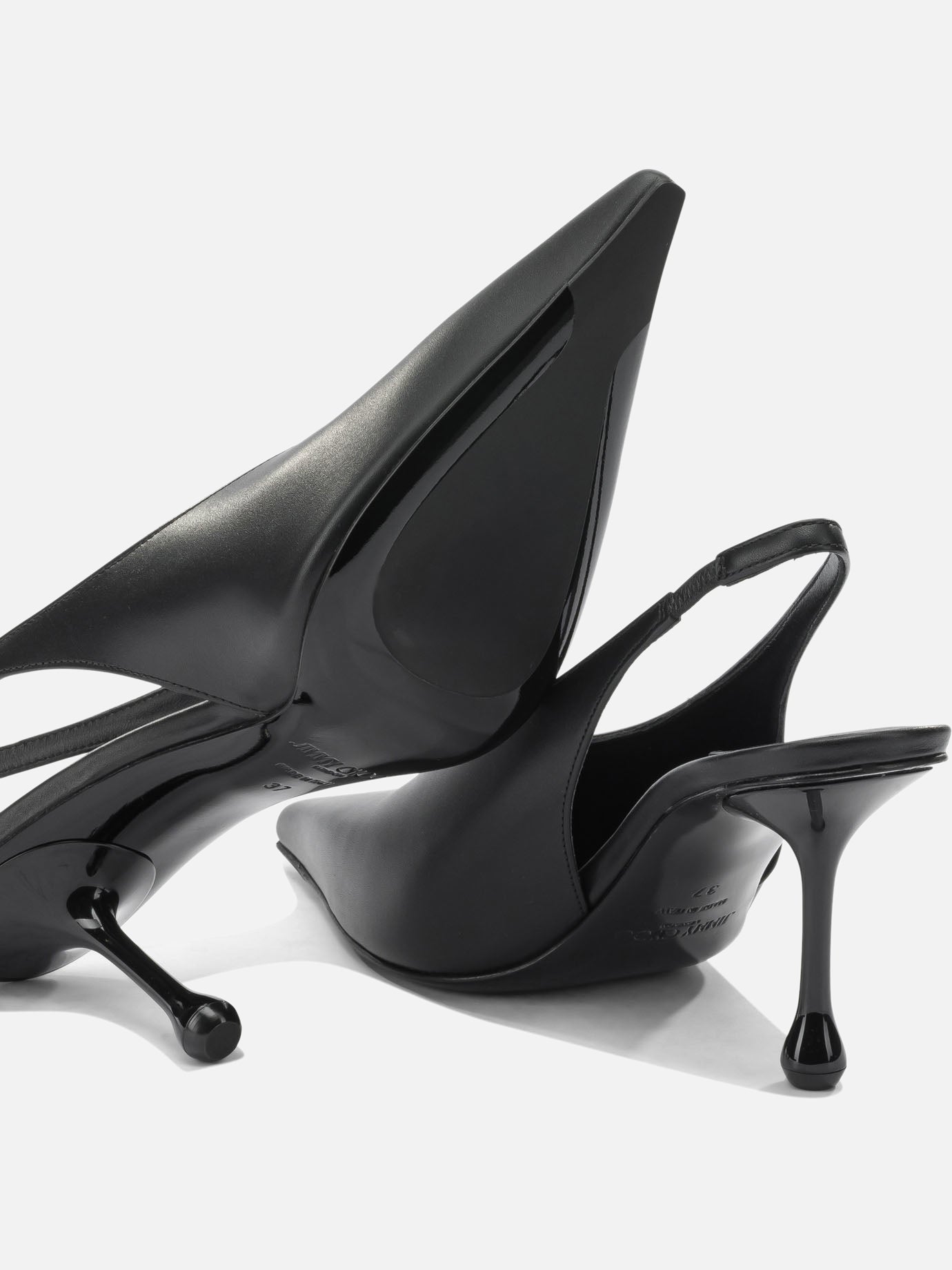 Slingbacks 87% leather 5% salpa 5% plastic 3% metal - 50% calf 50% rubber  Black - Jimmy Choo Women | PDP | VIETTI Online Store | Zoom-Modal_5
