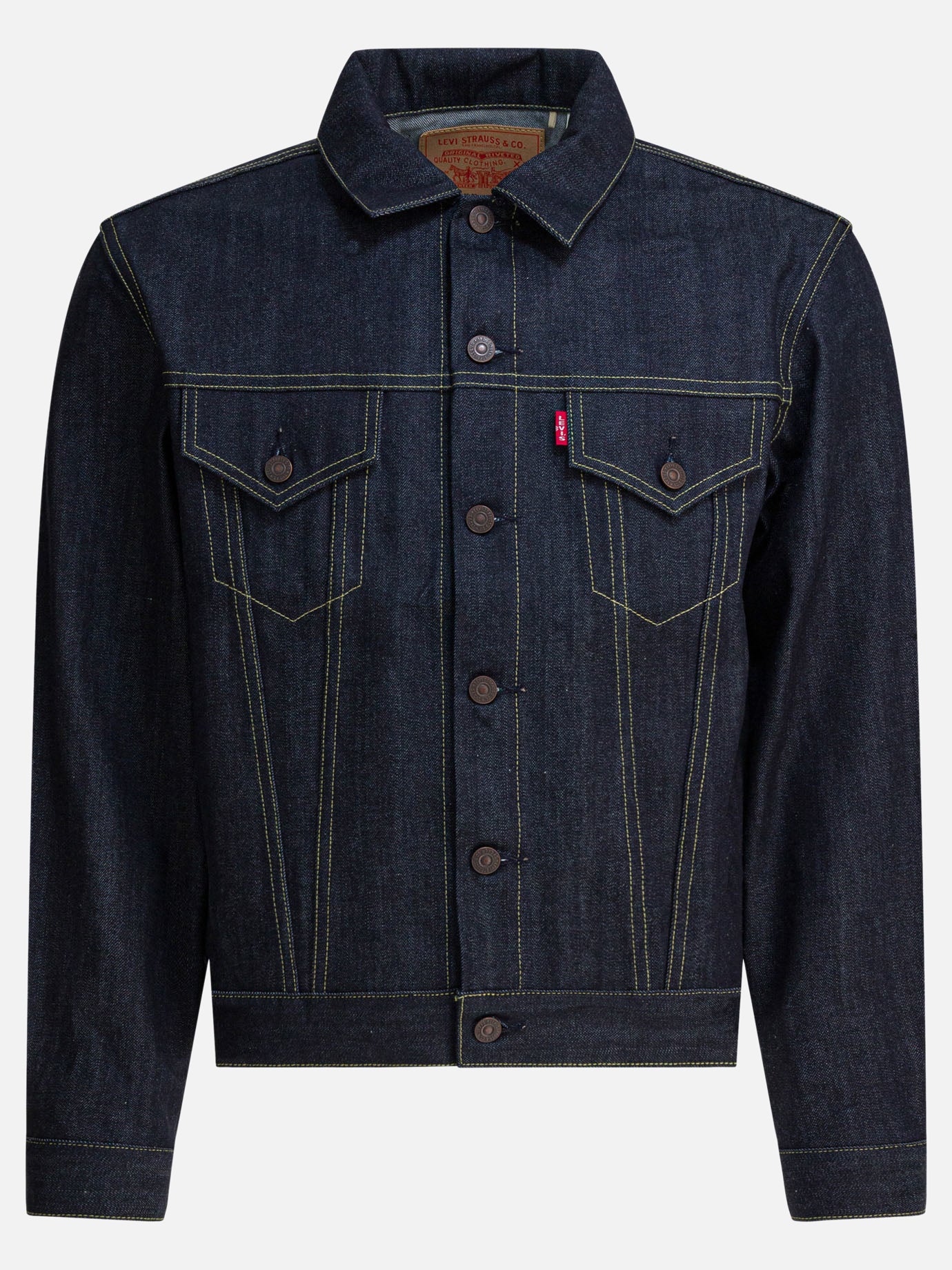 Denim jackets Solid colour  Blue - Levi's Men | PDP | VIETTI Online Store | Zoom-Modal
