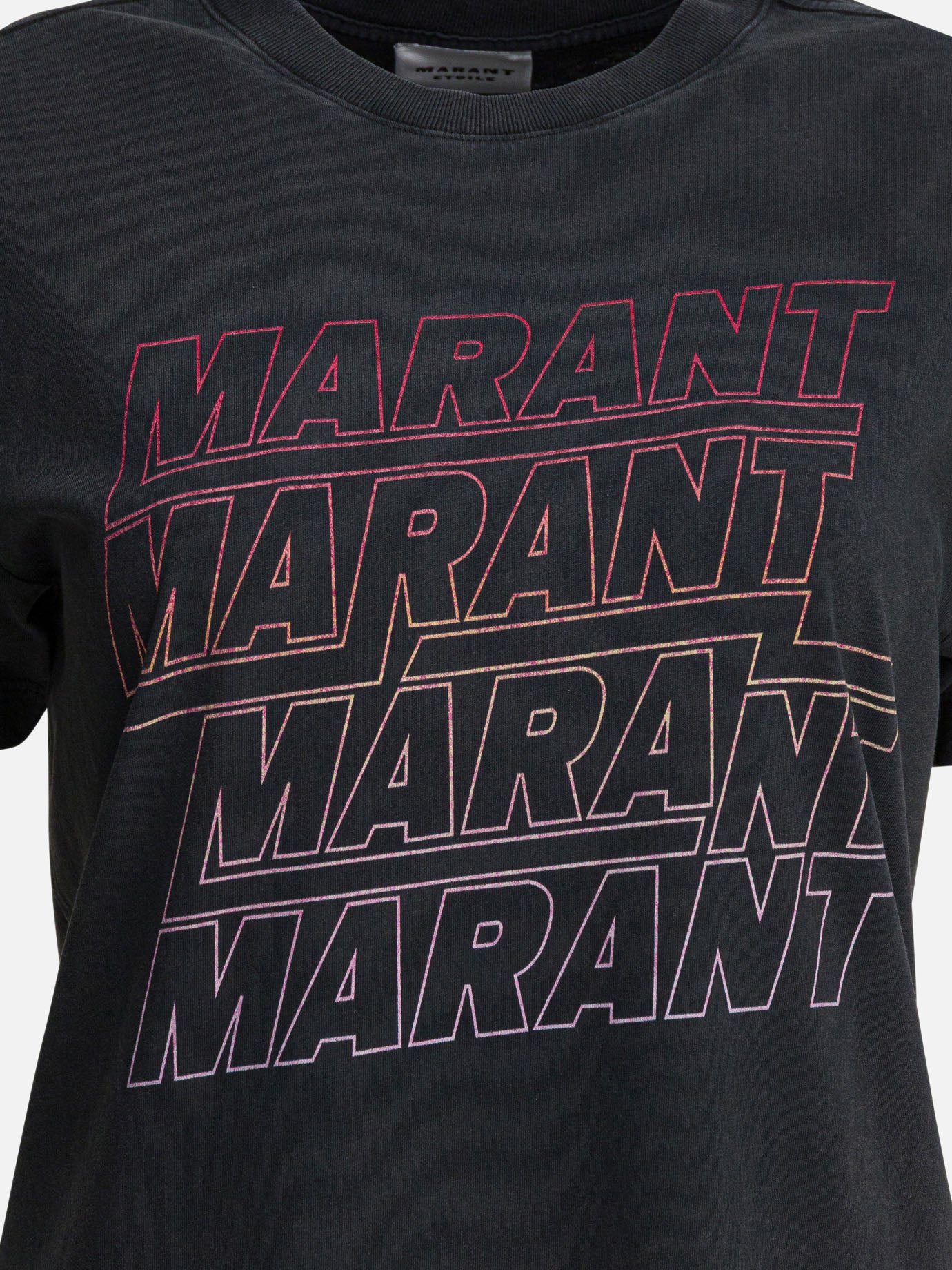 Crewneck t-shirts Graphics  Black - Marant Étoile Women | PDP | VIETTI Online Store | Zoom-Modal_3
