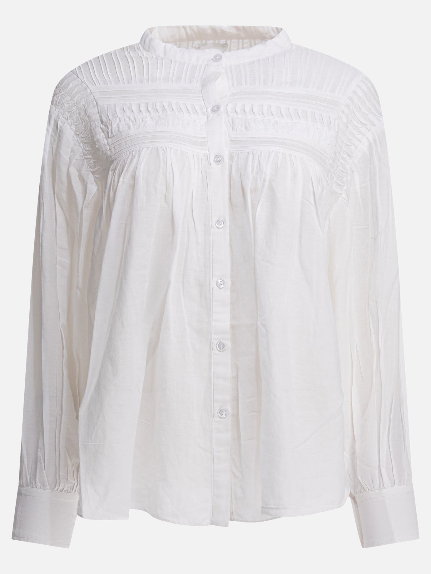 Casual shirts Embroidered  White - Marant Étoile Women | PDP | VIETTI Online Store | thumbnail