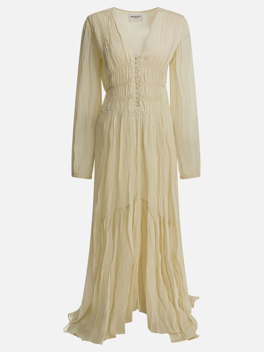 Long dresses Solid colour  Beige - Marant Étoile Women | PLP | VIETTI Online Store 

