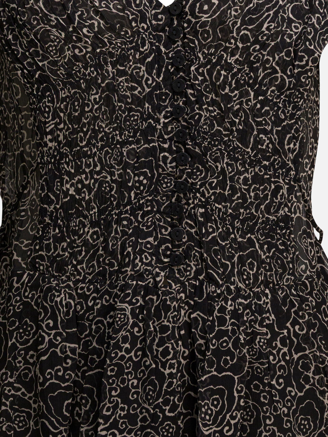 Mini dresses Floral  Black - Marant Étoile Women | PDP | VIETTI Online Store | Zoom-Modal_3
