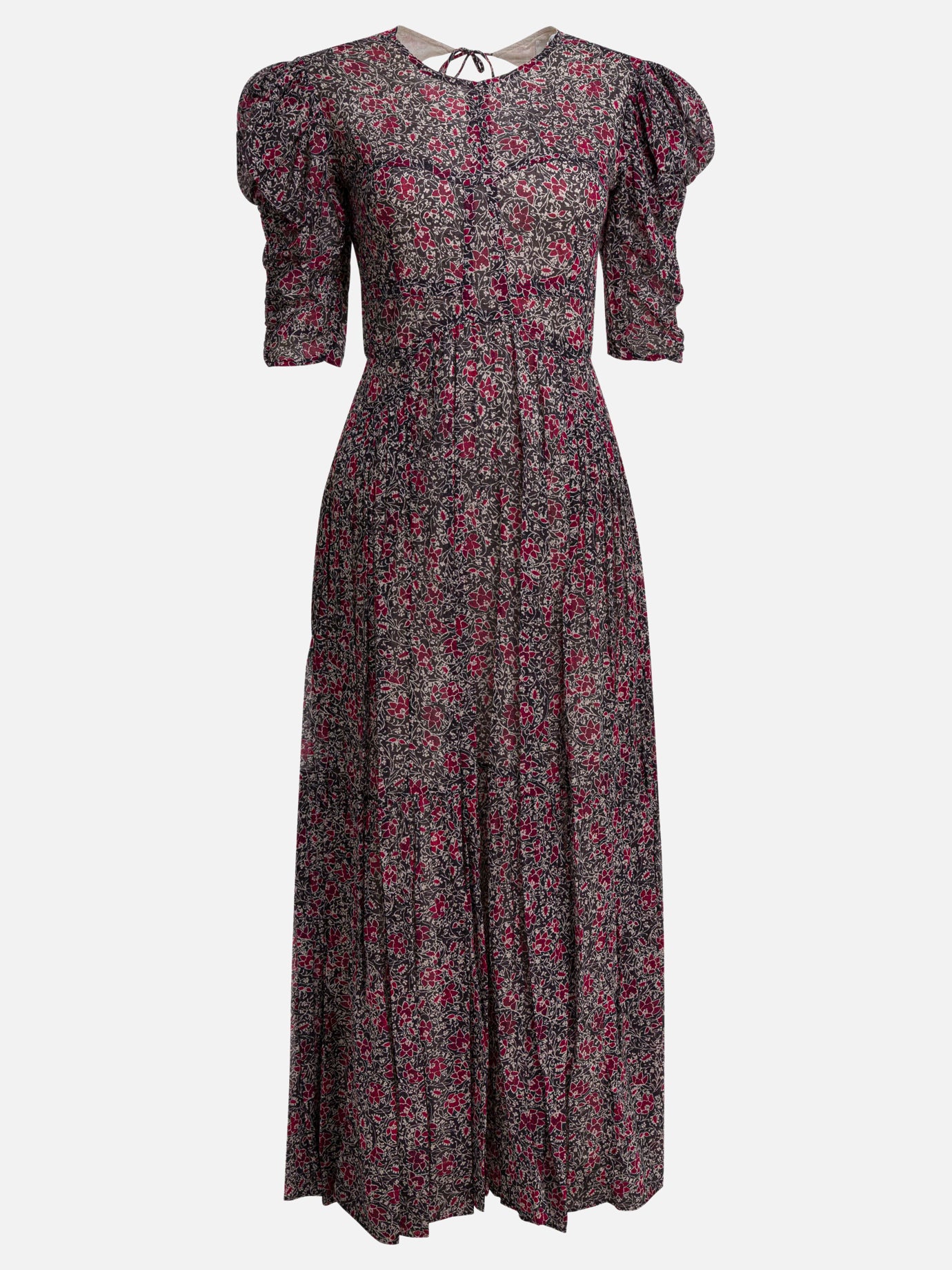 Long dresses Floral  Fuchsia - Marant Étoile Women | PDP | VIETTI Online Store | thumbnail