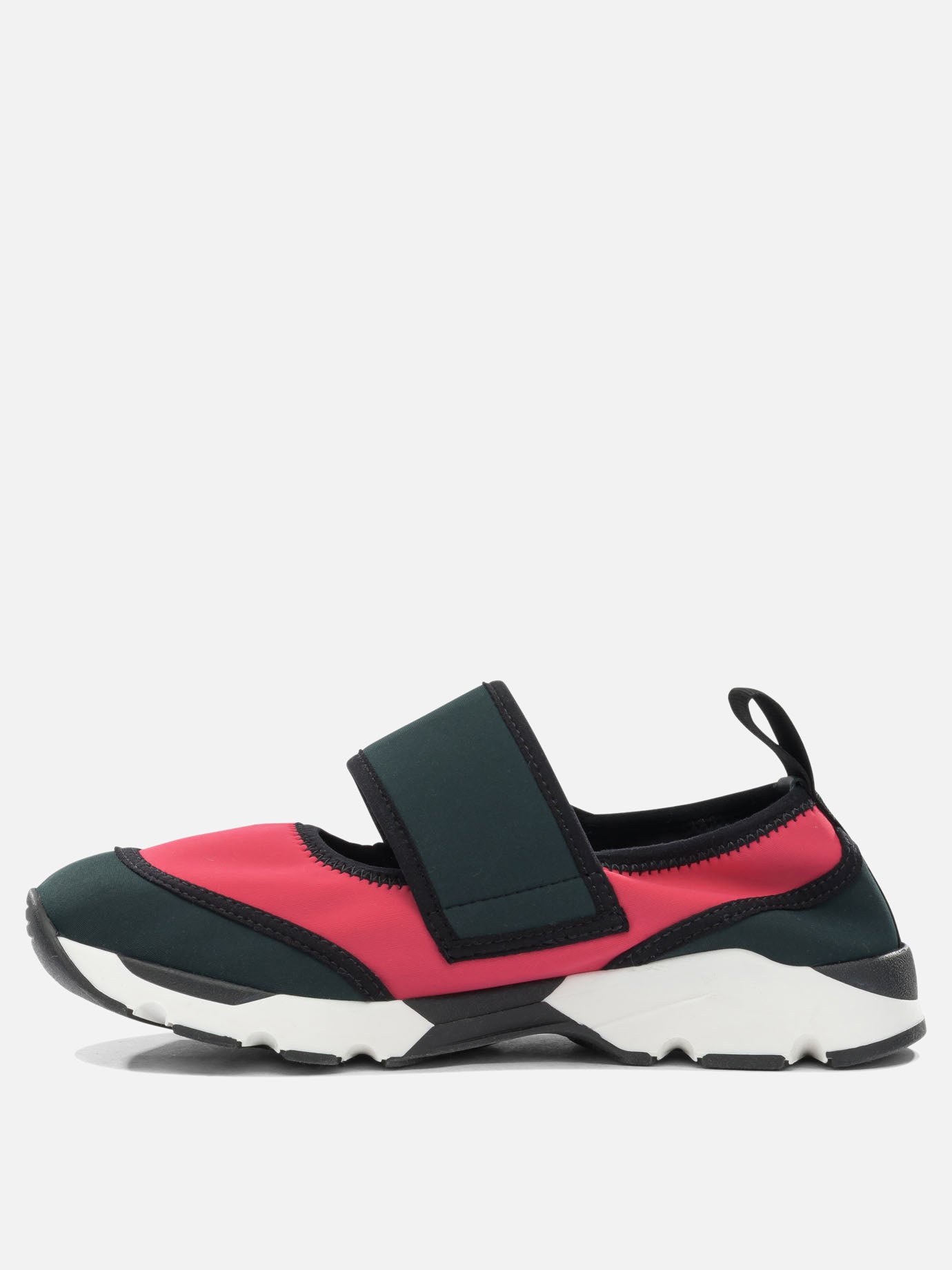 Low top sneakers 80% polyamide 20% elastane - 100% rubber  Blue - Marni Women | PDP | VIETTI Online Store | Zoom-Modal_3
