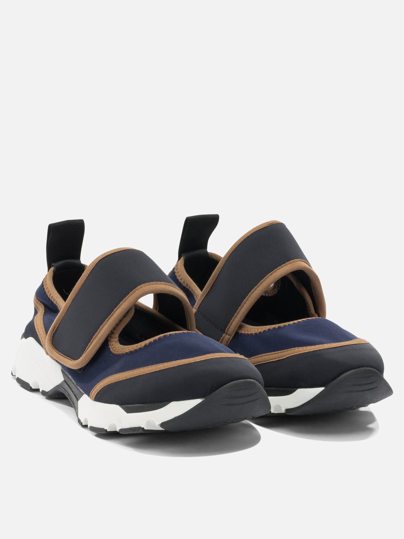 Low top sneakers 80% polyamide 20% elastane - 100% rubber  Blue - Marni Women | PDP | VIETTI Online Store | Zoom-Modal_2
