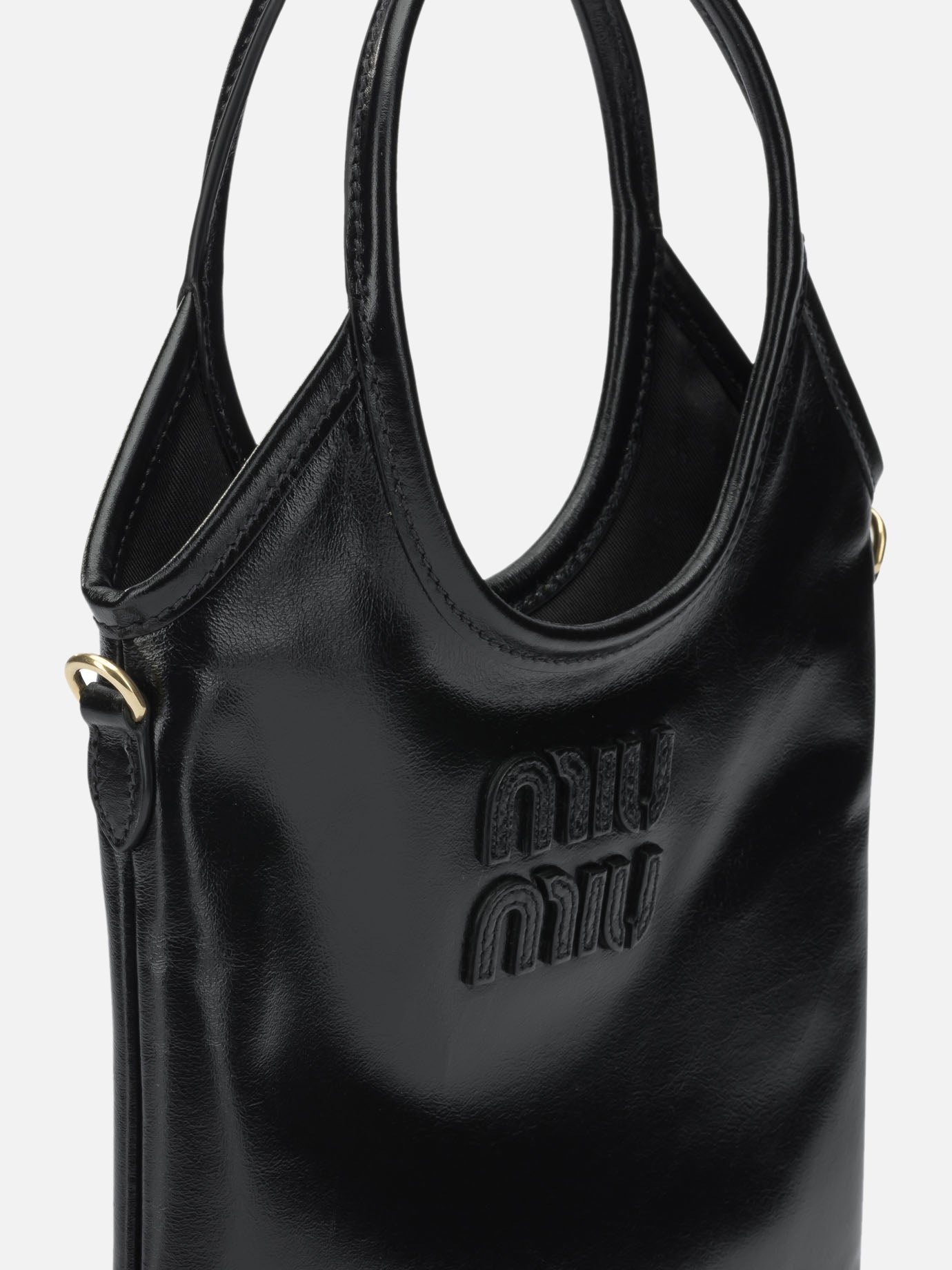 Small bags 100% calf leather  Black - Miu Miu Women | PDP | VIETTI Online Store | thumbnail_4