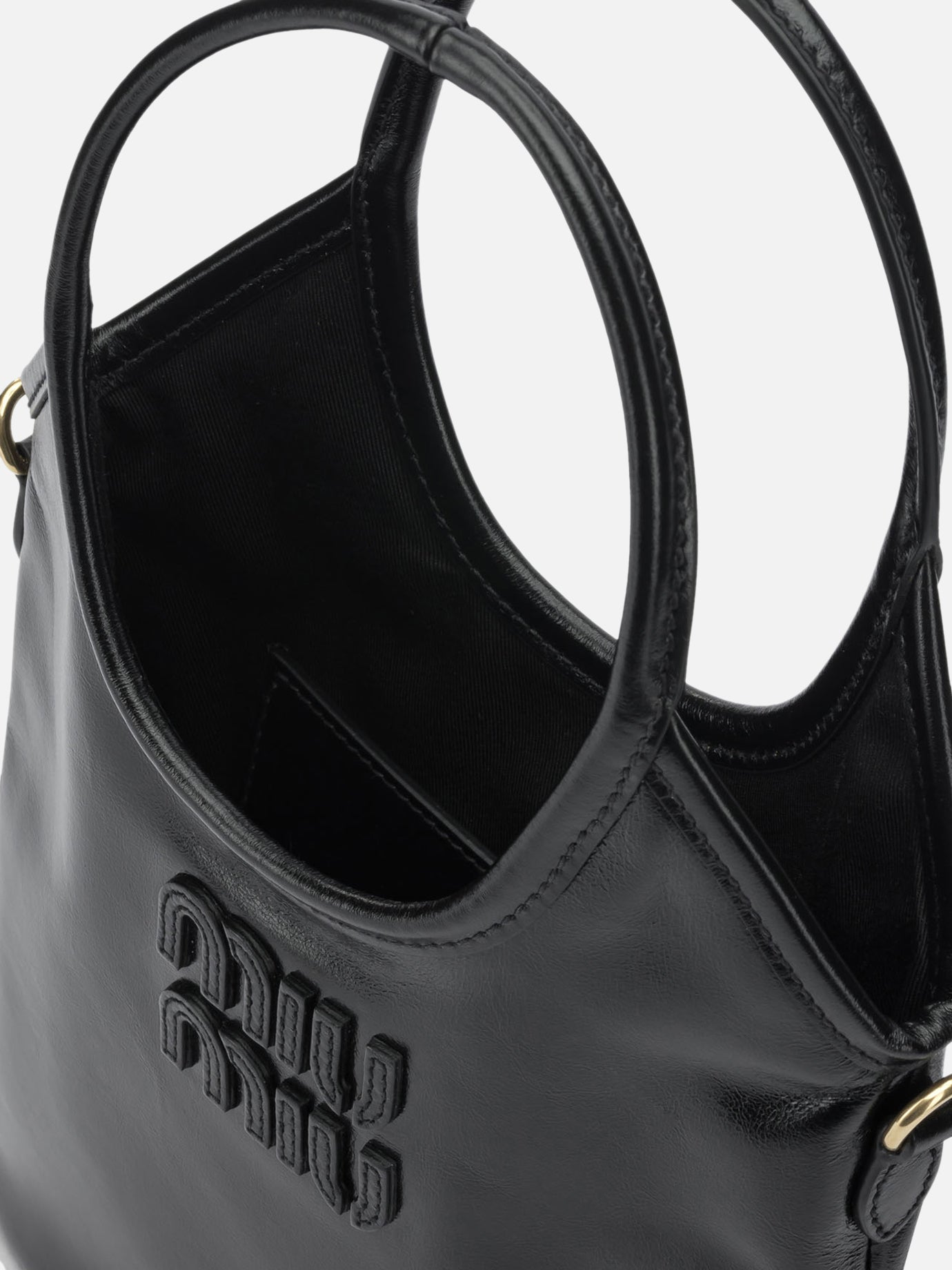 Small bags 100% calf leather  Black - Miu Miu Women | PDP | VIETTI Online Store | Zoom-Modal_5

