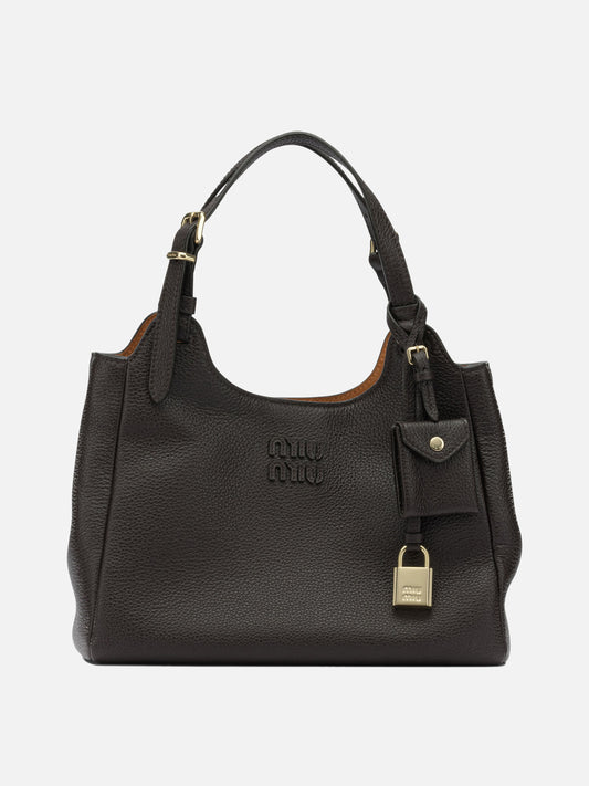 Small bags 100% calf leather  Brown - Miu Miu Women | PDP | VIETTI Online Store 
