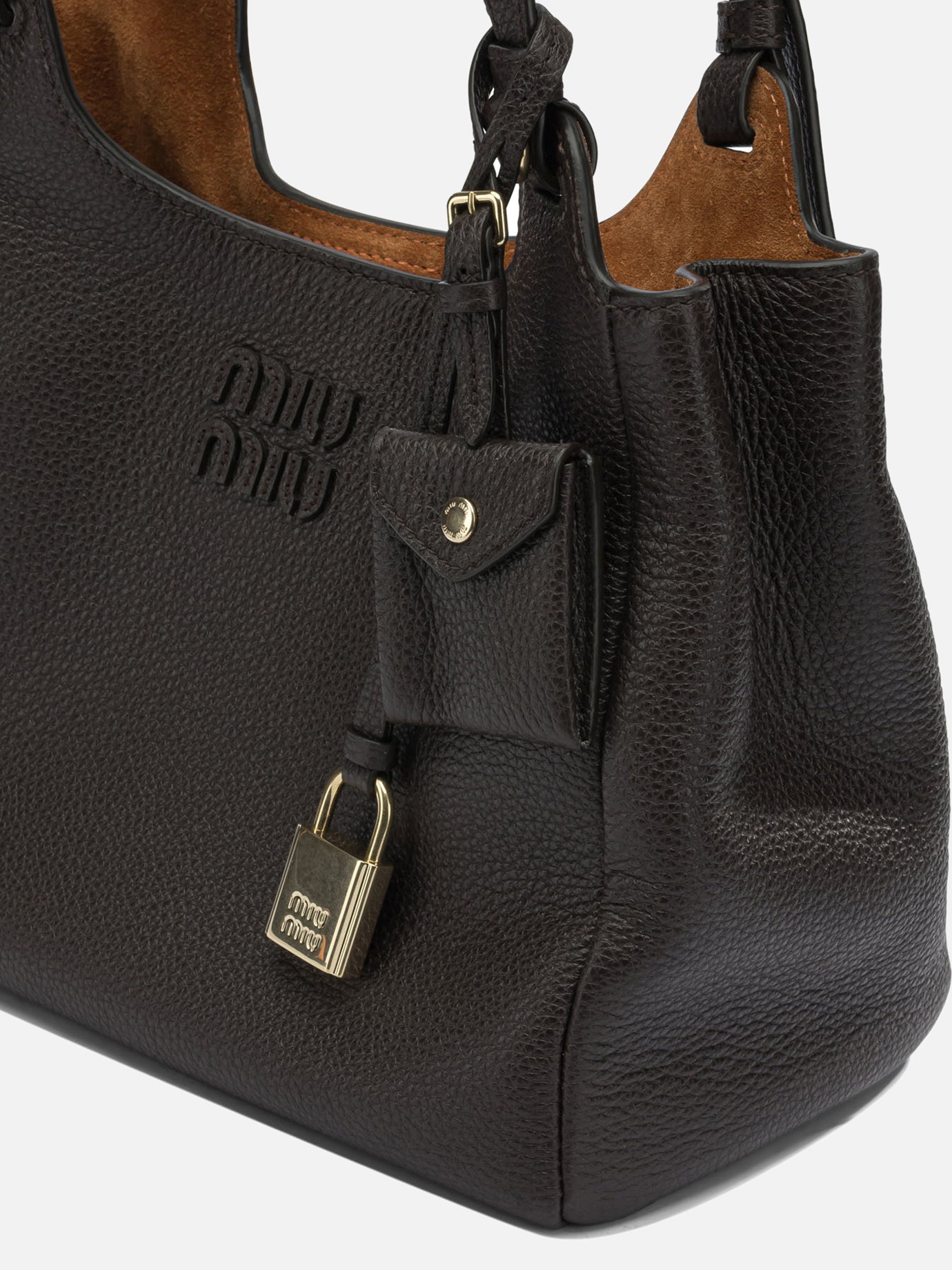 Small bags 100% calf leather  Brown - Miu Miu Women | PDP | VIETTI Online Store | Zoom-Modal_4
