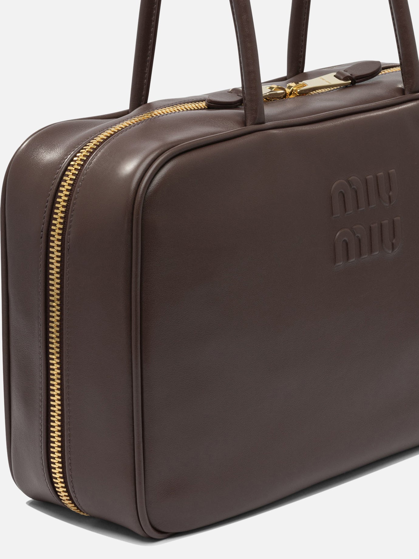 Large bags Solid colour  Brown - Miu Miu Women | PDP | VIETTI Online Store | thumbnail_4