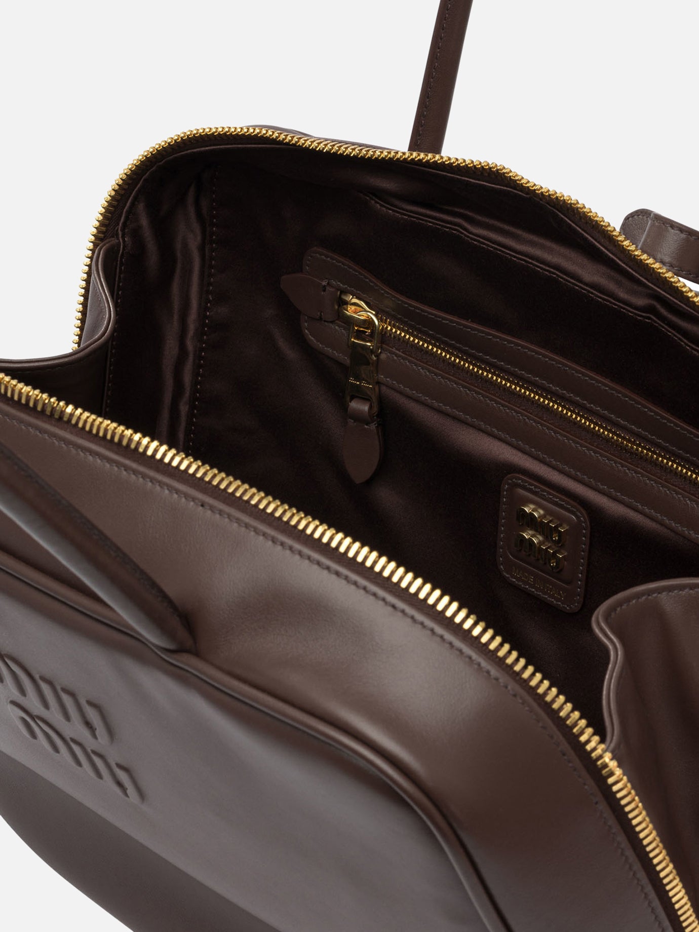 Large bags Solid colour  Brown - Miu Miu Women | PDP | VIETTI Online Store | Zoom-Modal_5
