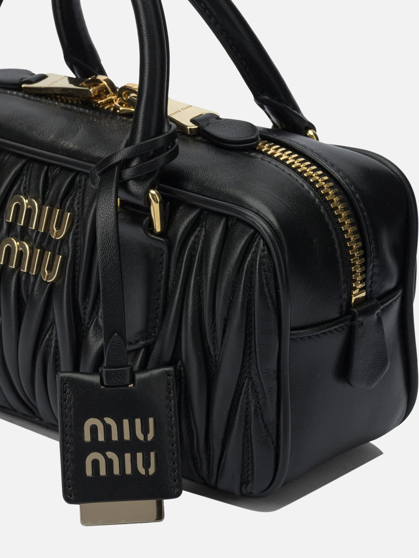Small bags 100% lamb leather  Black - Miu Miu Women | PDP | VIETTI Online Store | Zoom-Modal_4
