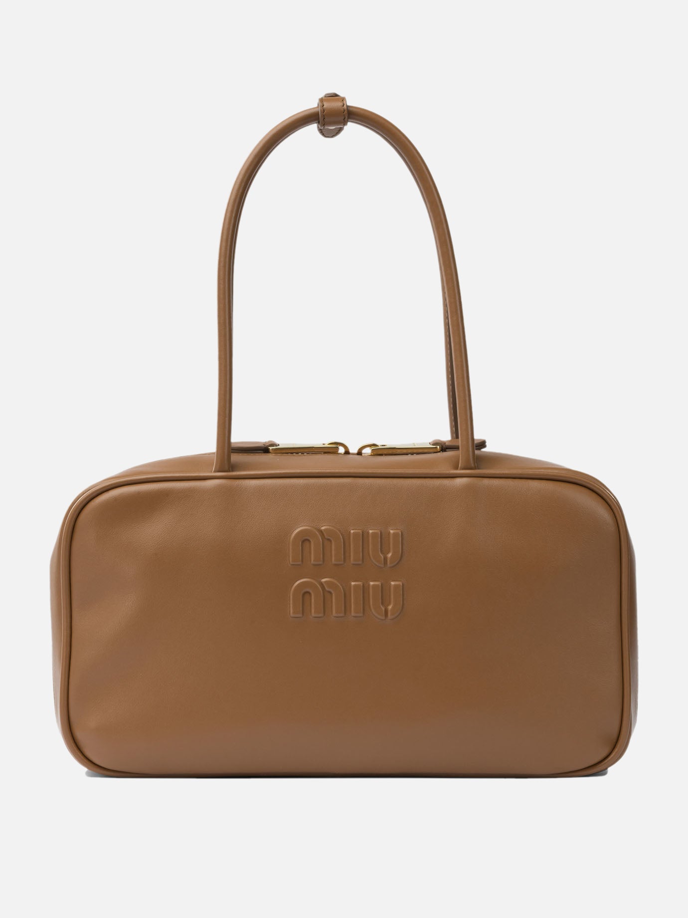Medium bags 100% calf leather  Brown - Miu Miu Women | PDP | VIETTI Online Store | Zoom-Modal
