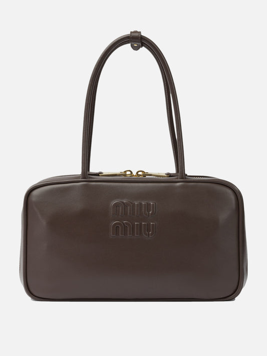Medium bags 100% calf leather  Brown - Miu Miu Women | PLP | VIETTI Online Store 
