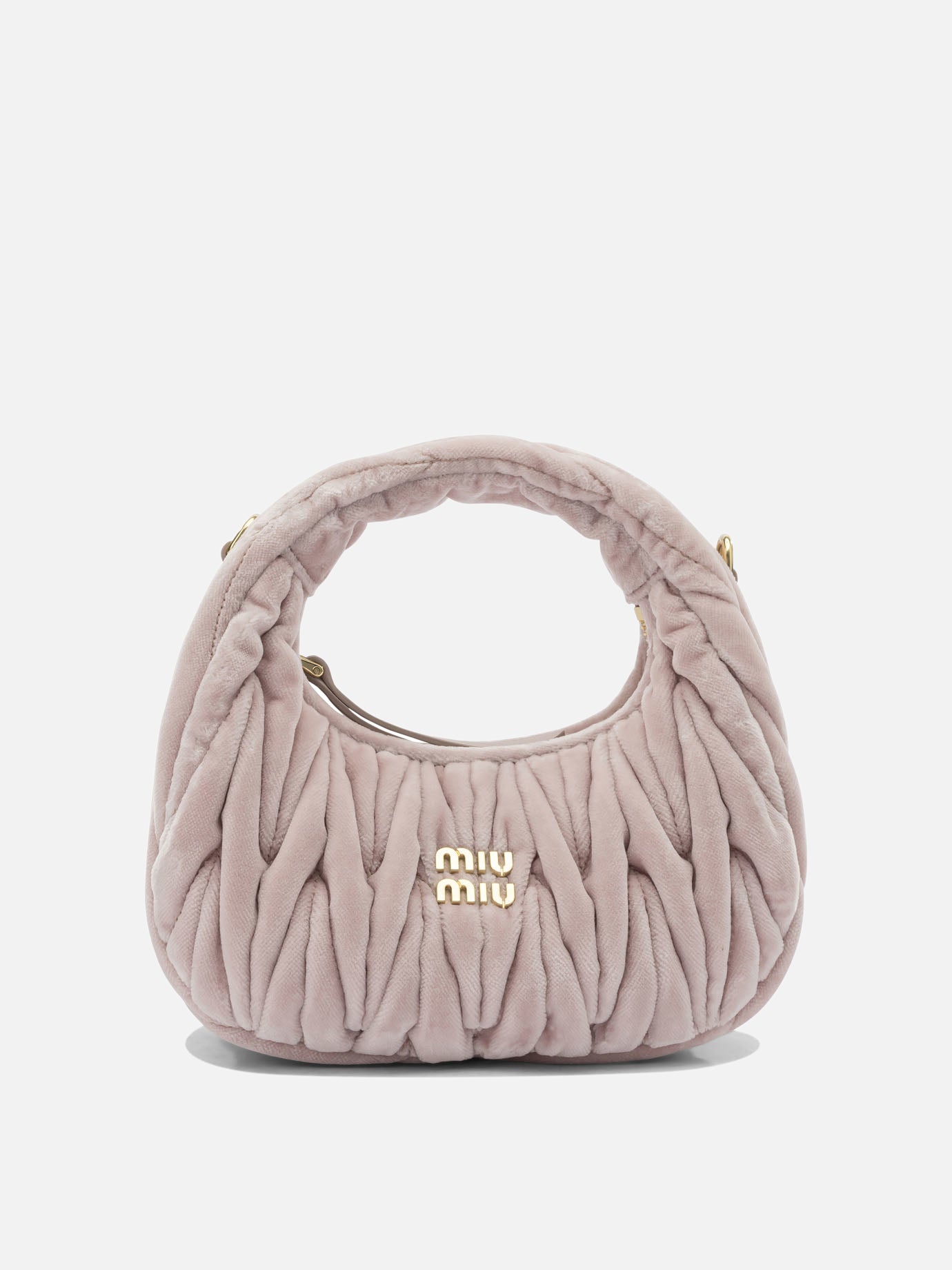 Small bags 100% cotton  Pink - Miu Miu Women | PDP | VIETTI Online Store | thumbnail