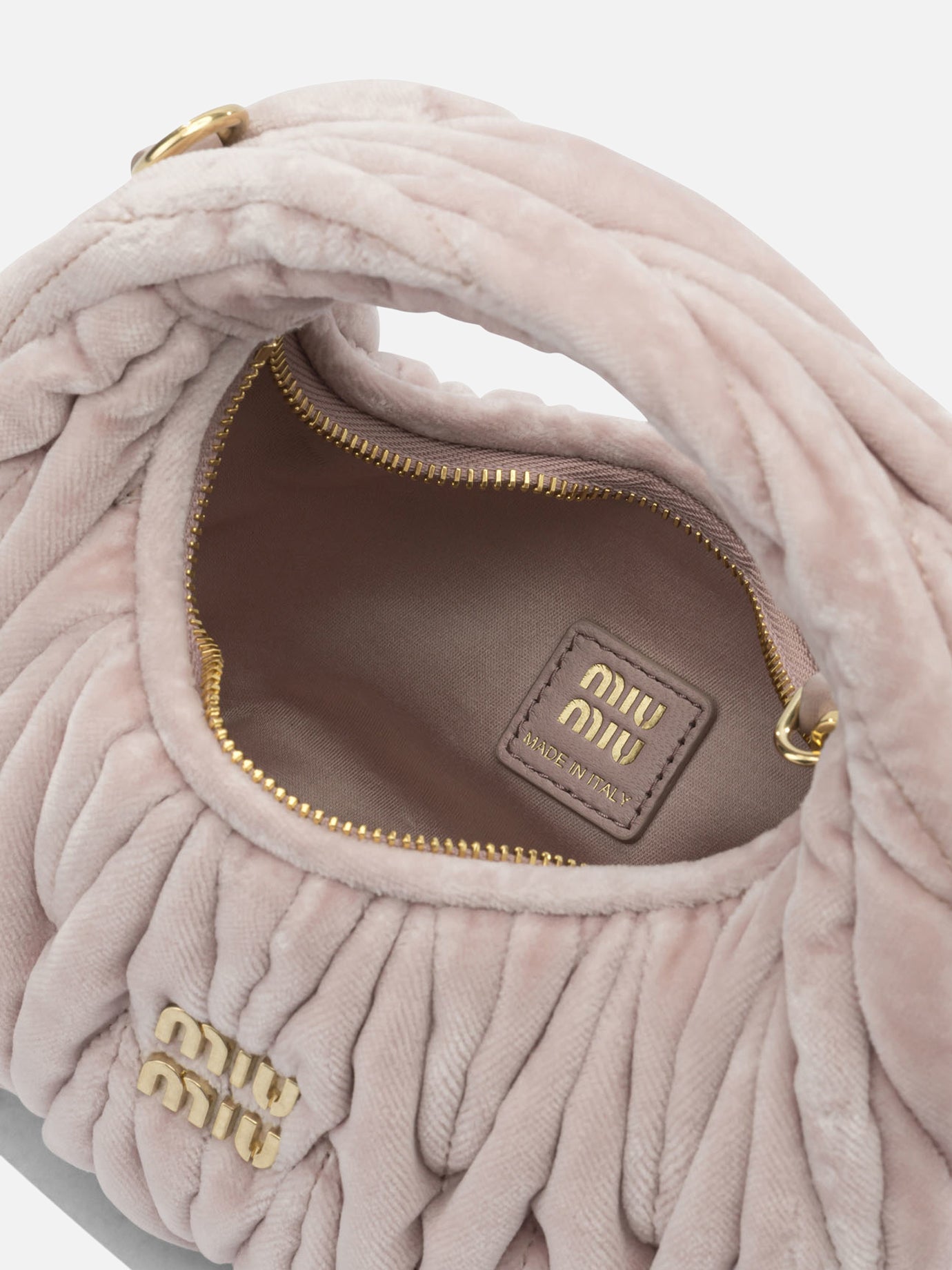 Small bags 100% cotton  Pink - Miu Miu Women | PDP | VIETTI Online Store | Zoom-Modal_5
