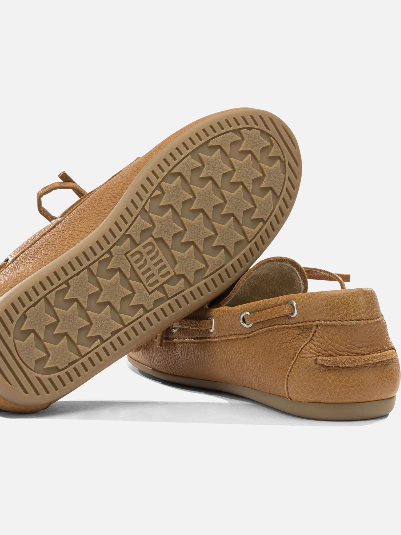 Laced loafers 100% cervus elaphus scot  Brown - Miu Miu Women | PDP | VIETTI Online Store | Zoom-Modal_5
