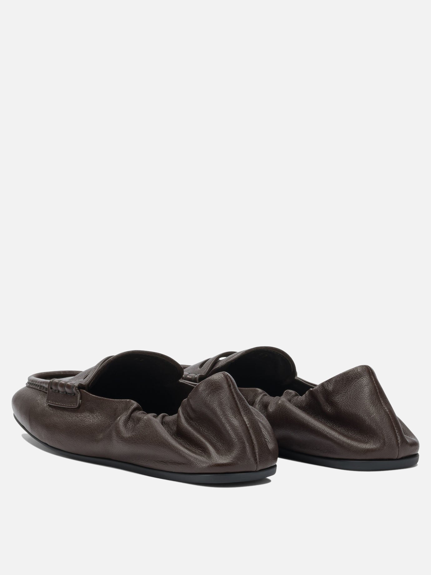 Loafers 100% lamb leather - 100% rubber  Brown - Miu Miu Women | PDP | VIETTI Online Store | Zoom-Modal_4
