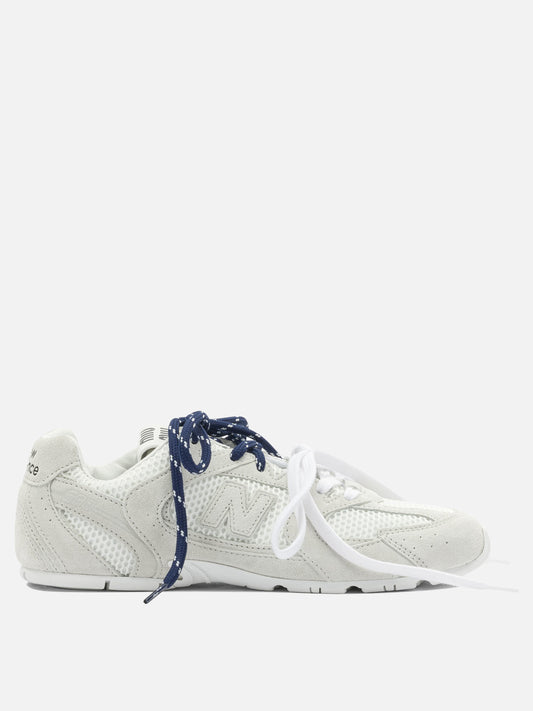 Low top sneakers 100% calf leather - 100% polyester  White - Miu Miu Women | PDP | VIETTI Online Store 
