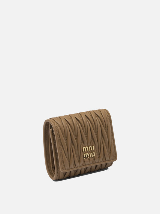 Wallets 100% lamb leather  Beige - Miu Miu Women | PDP | VIETTI Online Store | 2

