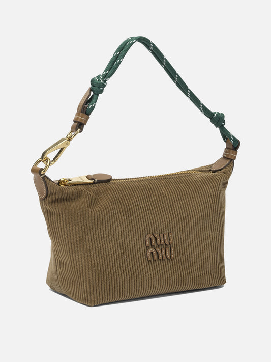 Small bags 100% cotton  Brown - Miu Miu Women | PLP | VIETTI Online Store | 2
