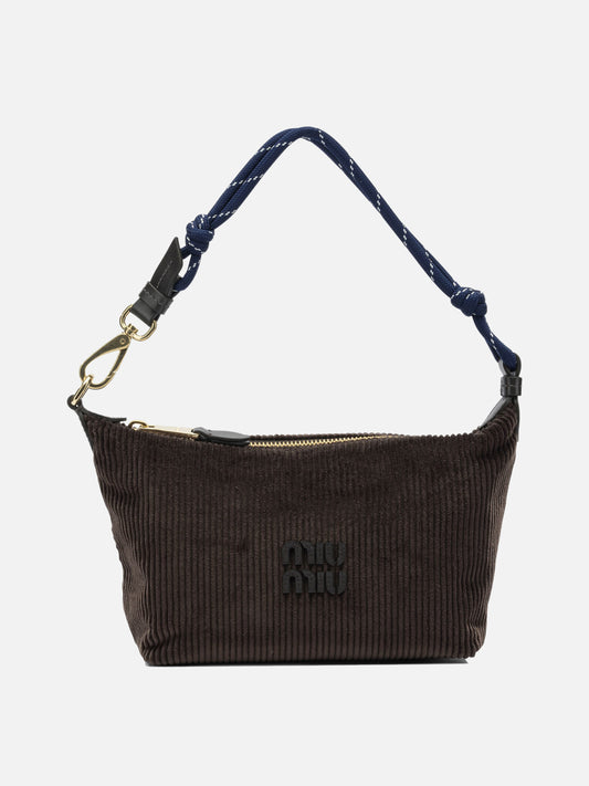 Small bags 100% cotton  Brown - Miu Miu Women | PDP | VIETTI Online Store 
