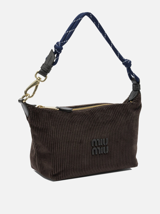 Small bags 100% cotton  Brown - Miu Miu Women | PDP | VIETTI Online Store | 2
