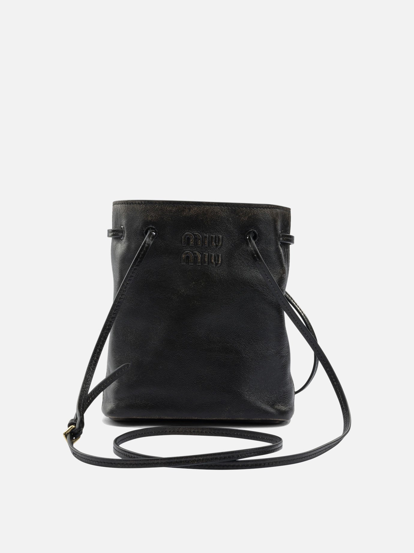 Mini bags 100% lamb leather  Brown - Miu Miu Women | PDP | VIETTI Online Store | Zoom-Modal
