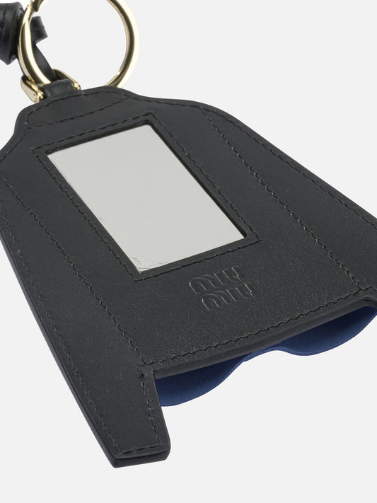 Charms 100% calf leather  Blue - Miu Miu Women | PDP | VIETTI Online Store | 2
