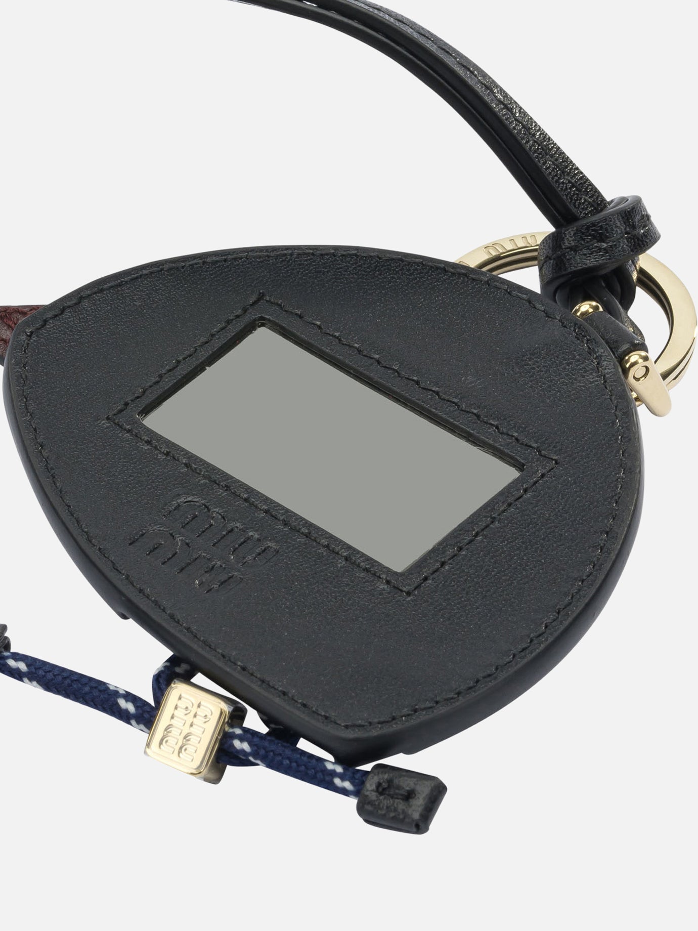 Charms 100% stell - 100% calf leather  Bordeaux - Miu Miu Women | PDP | VIETTI Online Store | Zoom-Modal_2
