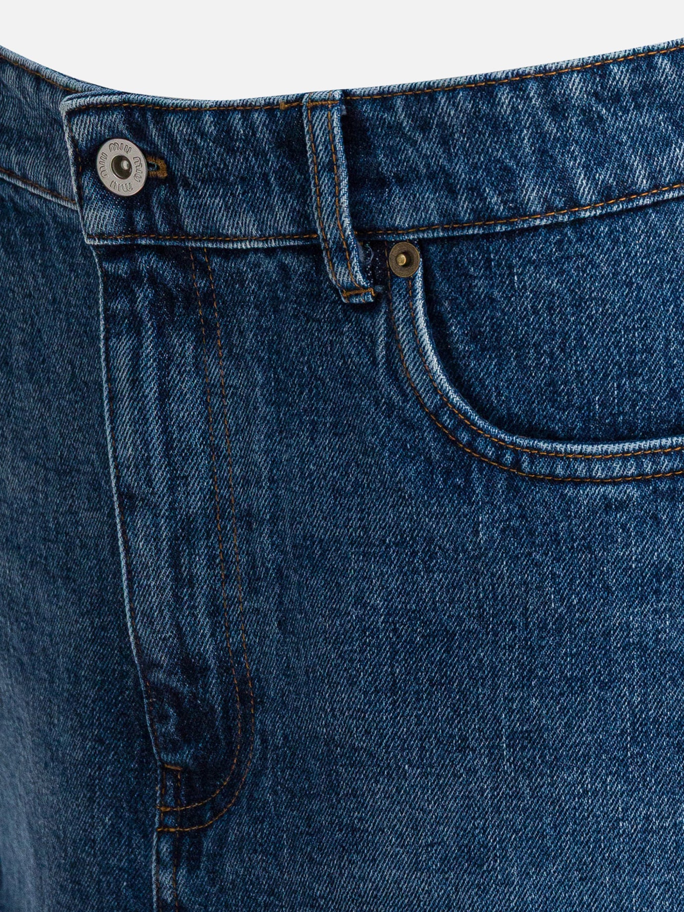 Miniskirts Logo  Blue - Miu Miu Women | PDP | VIETTI Online Store | Zoom-Modal_3
