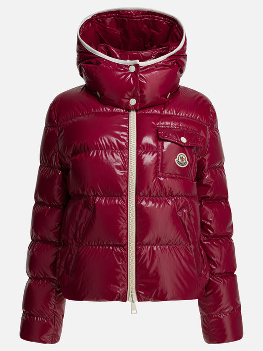 Down jackets Logo  Fuchsia - Moncler Women | PLP | VIETTI Online Store 
