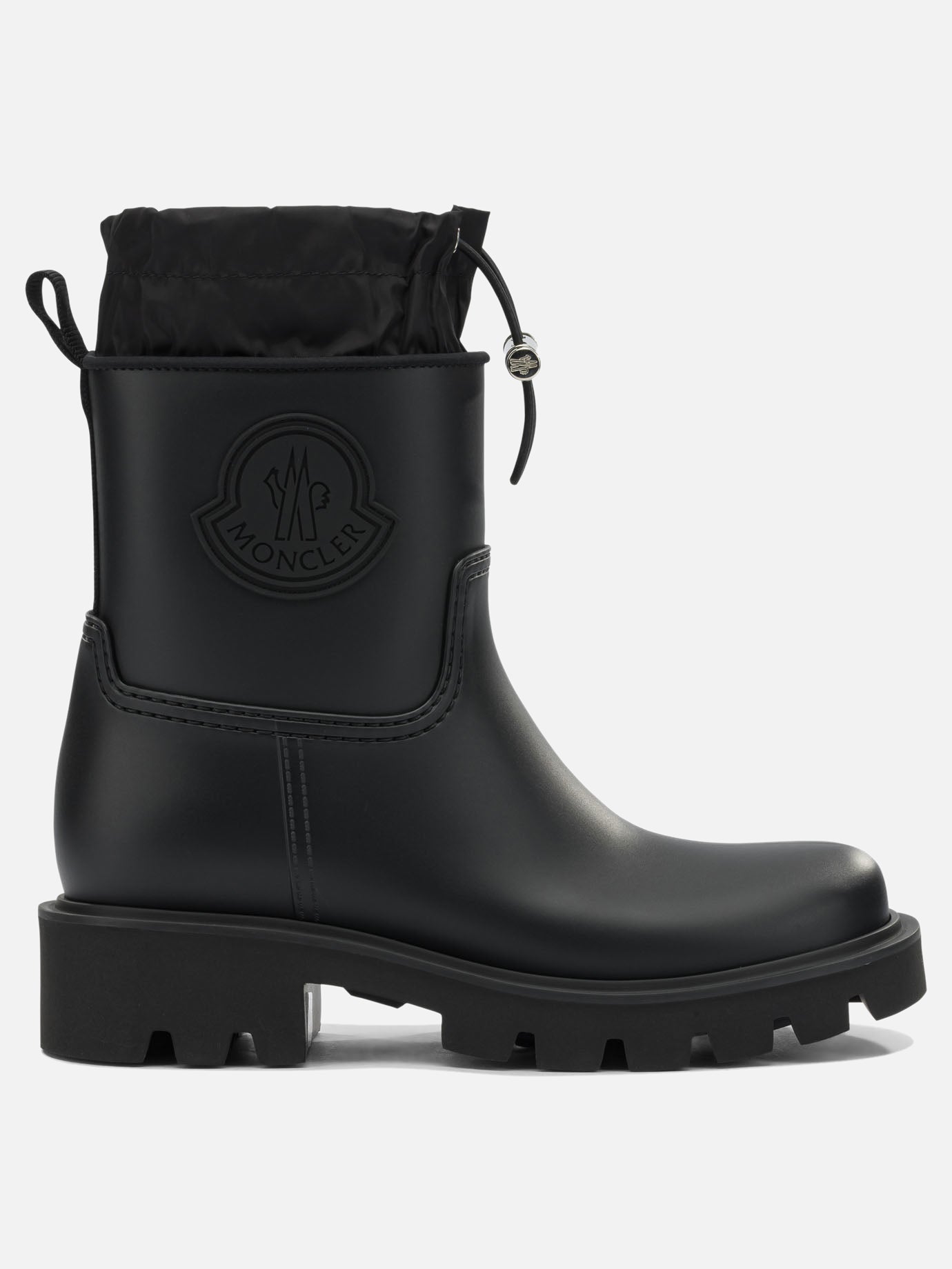 Knee-high 100% pvc - 80% polyamide 20% elastane  Black - Moncler Women | PDP | VIETTI Online Store | thumbnail