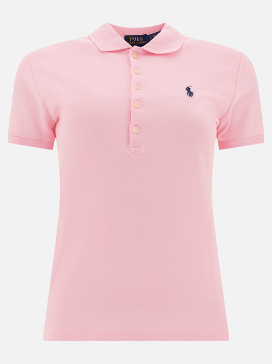 Polo shirts with buttons Logo  Pink - Polo Ralph Lauren Women | VIETTI Online Store 
