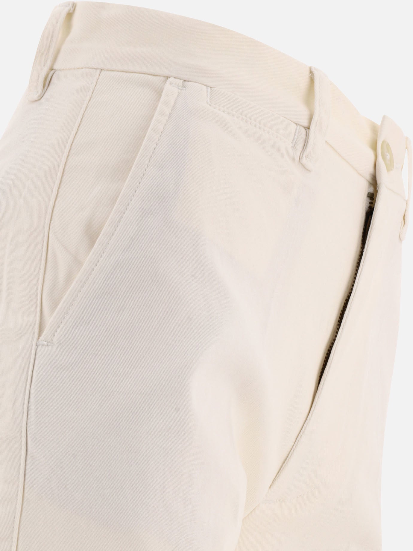 Leisure trousers Solid colour  White - Polo Ralph Lauren Women | PDP | VIETTI Online Store | thumbnail_4