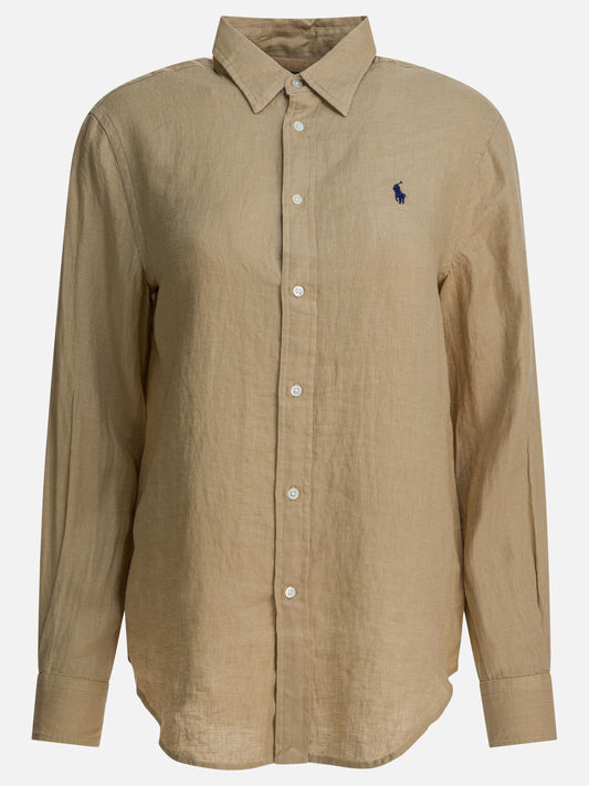 Casual shirts Logo  Beige - Polo Ralph Lauren Women | PLP | VIETTI Online Store 
